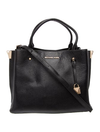 Michael Kors Leather Top Handle Bag