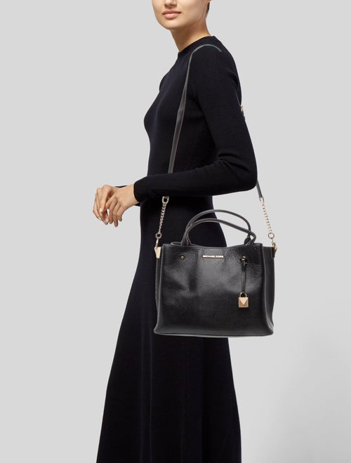 Michael Kors Leather Top Handle Bag