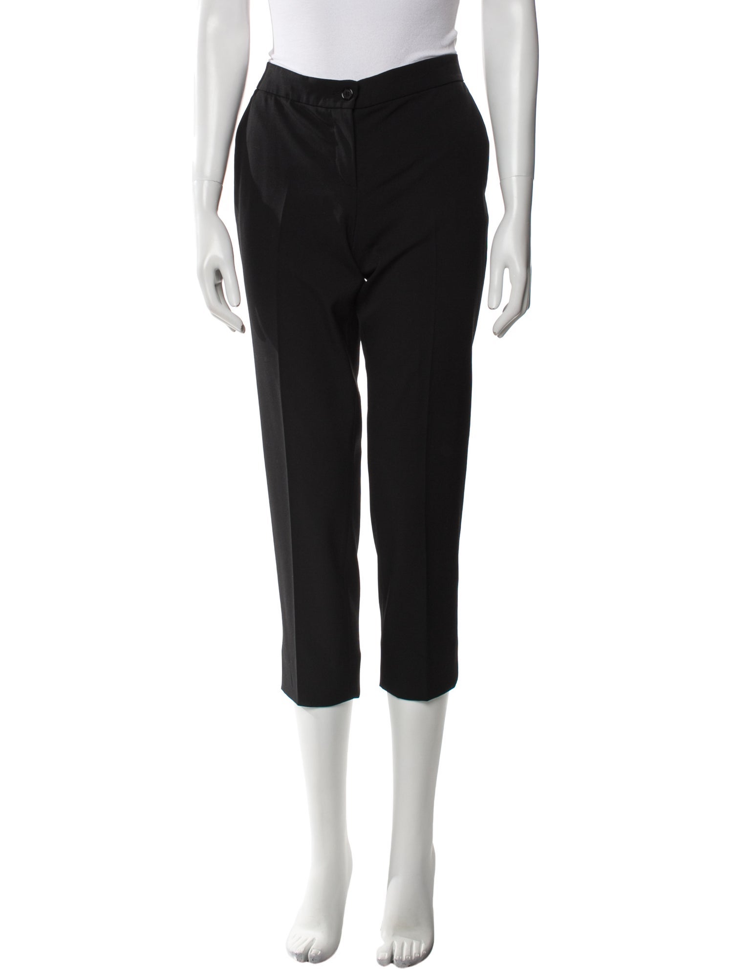 Michael Kors Virgin Wool Straight Leg Pants