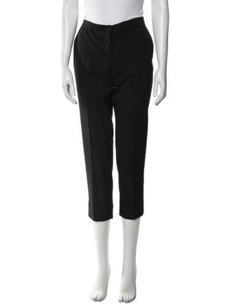 Michael Kors Virgin Wool Straight Leg Pants