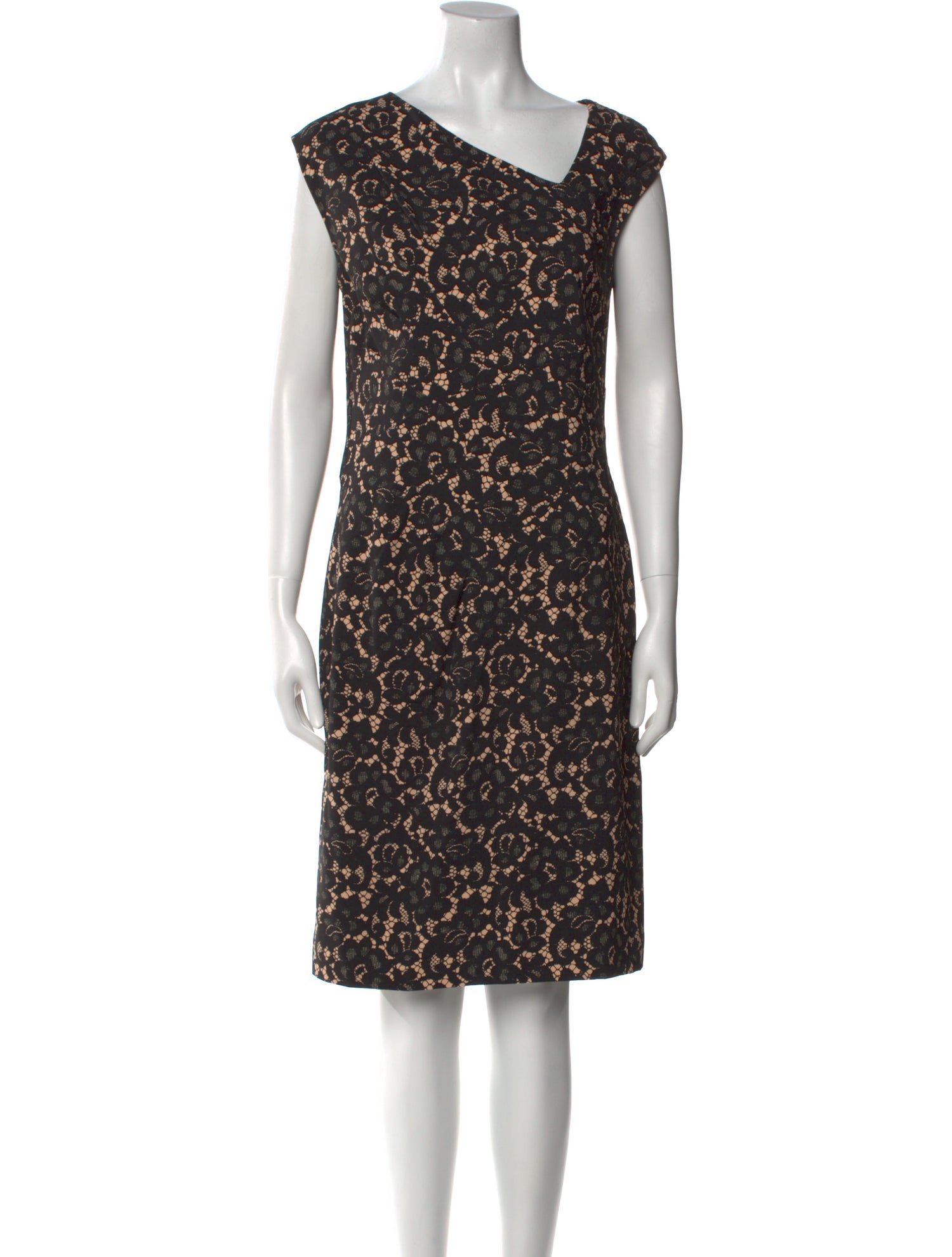 Michael Kors Printed Knee-Length Dress