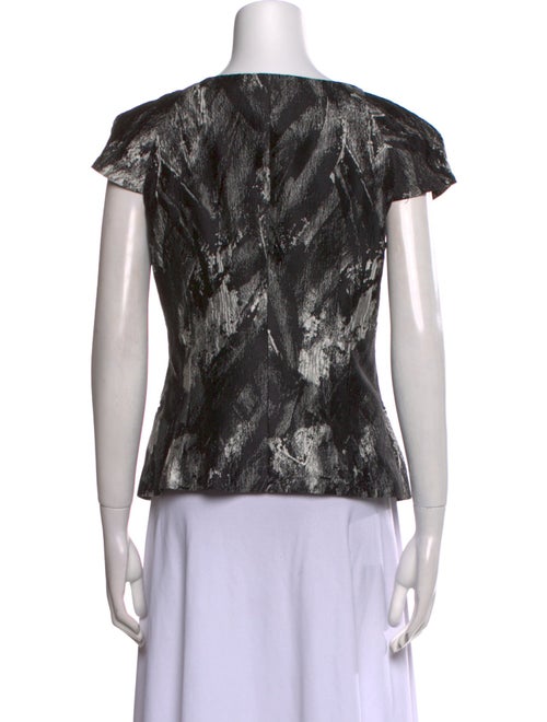 Michael Kors Silk Printed Top