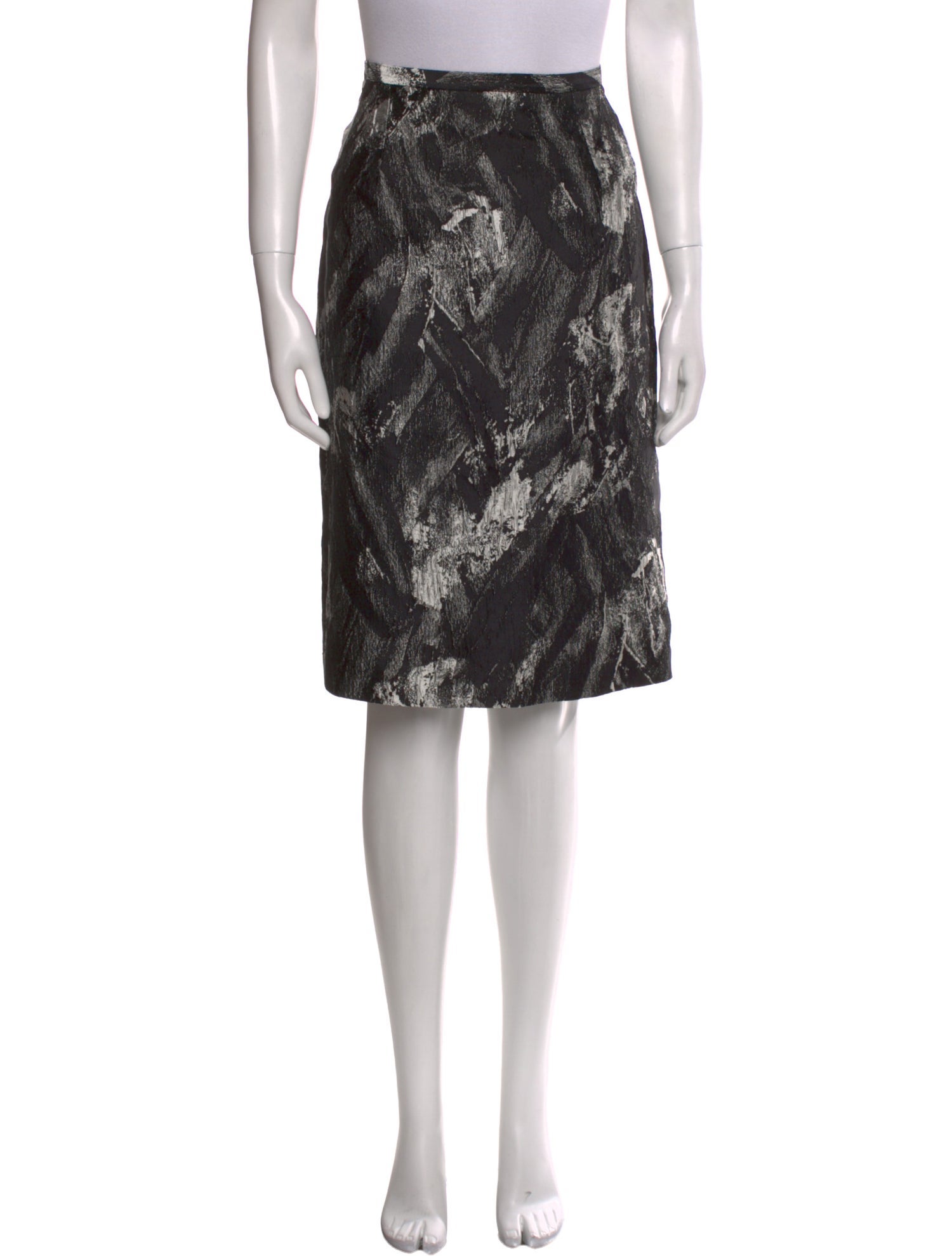 Michael Kors Printed Knee-Length Skirt