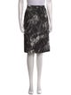 Michael Kors Printed Knee-Length Skirt