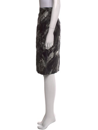 Michael Kors Printed Knee-Length Skirt