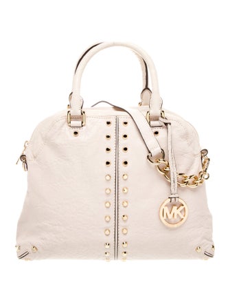 Michael Kors Leather Top Handle Bag