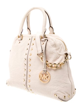 Michael Kors Leather Top Handle Bag