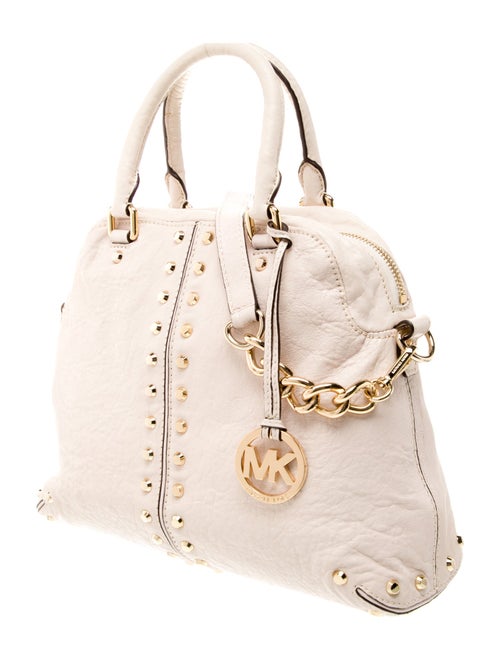 Michael Kors Leather Top Handle Bag