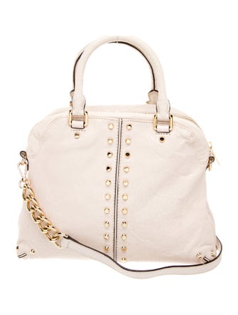 Michael Kors Leather Top Handle Bag