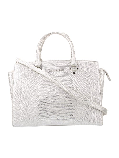 Michael Kors Embossed Leather Tote
