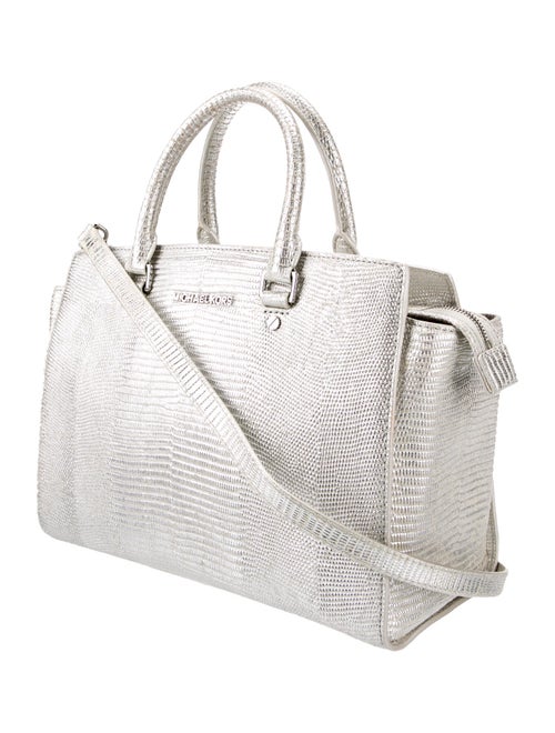 Michael Kors Embossed Leather Tote