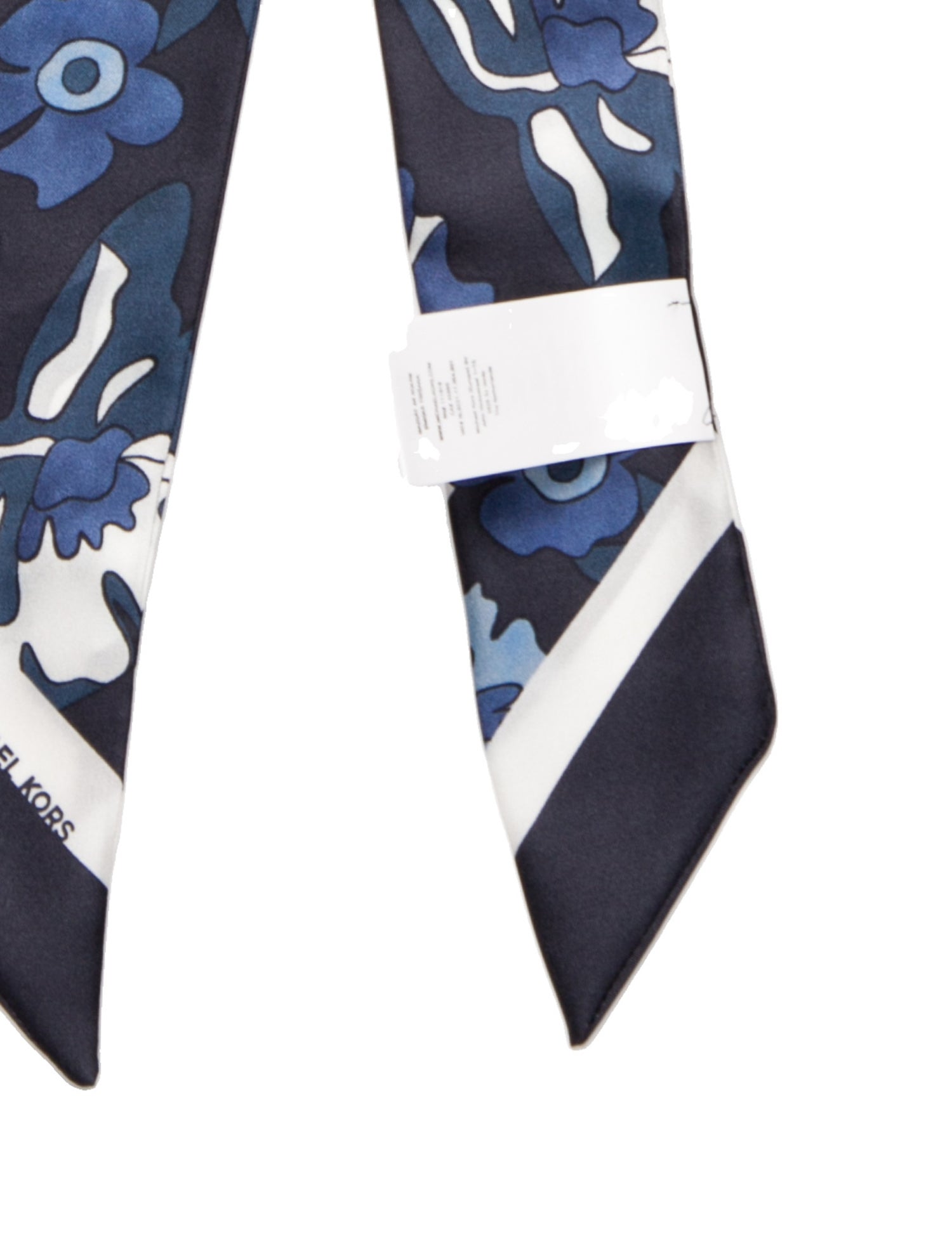 Michael Kors Silk Floral Print Scarf