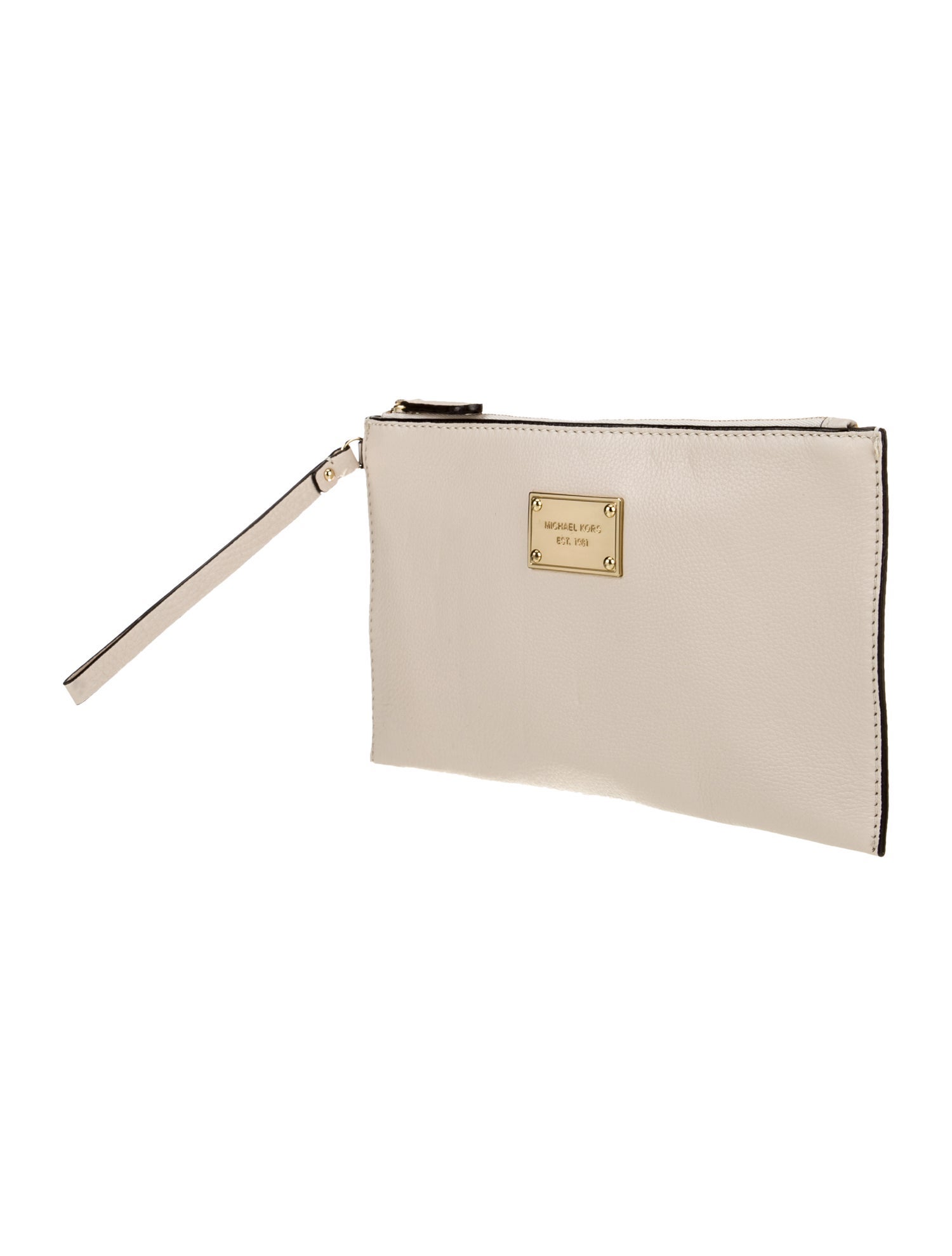 Michael Michael Kors Saffiano Leather Clutch