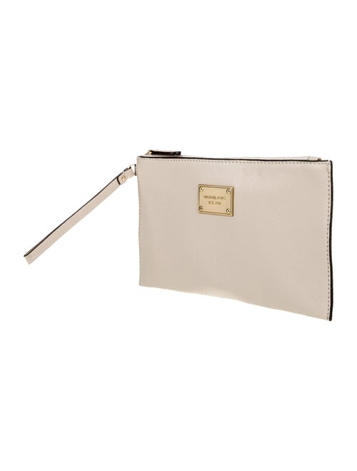 Michael Michael Kors Saffiano Leather Clutch