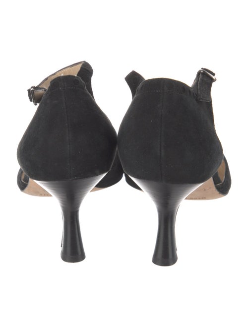 Michael Kors Suede Lasercut Accents D'Orsay Pumps