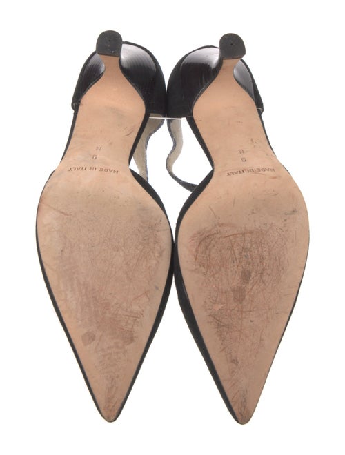Michael Kors Suede Lasercut Accents D'Orsay Pumps