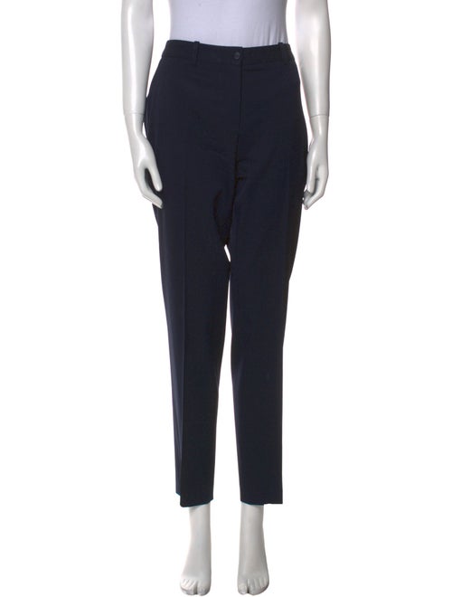 Michael Kors Virgin Wool Straight Leg Pants