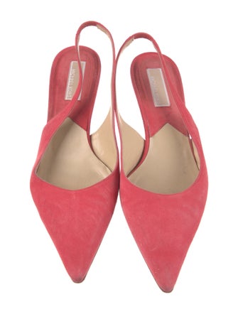 Michael Kors Suede Slingback Pumps