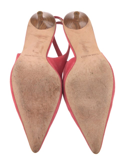 Michael Kors Suede Slingback Pumps