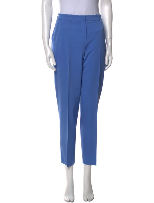 Michael Kors Collection Virgin Wool Straight Leg Pants