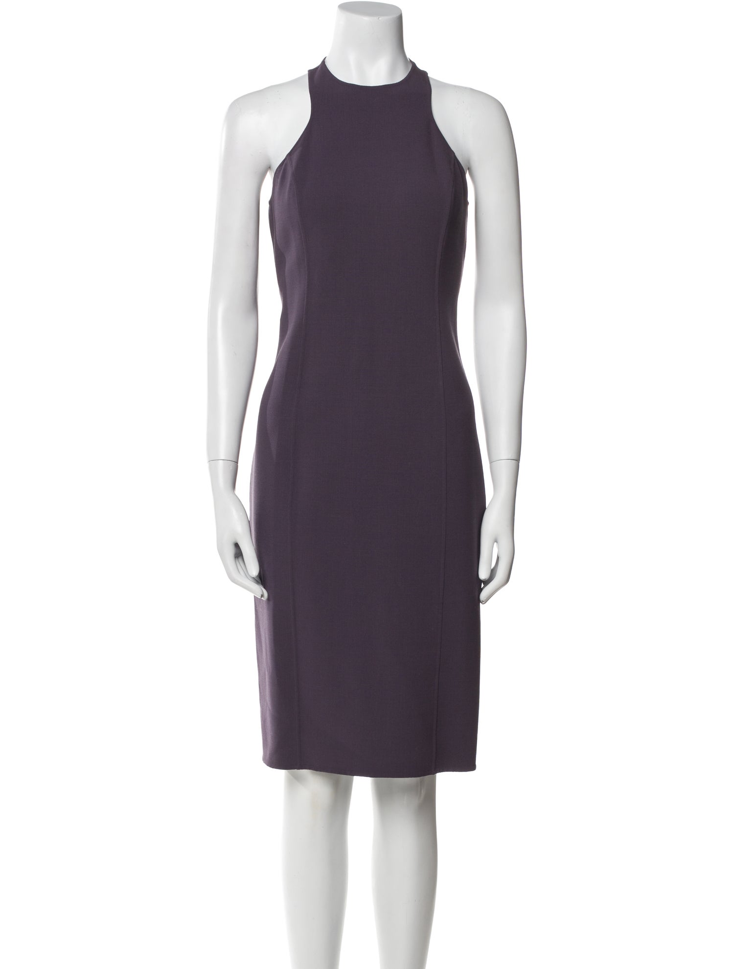 Michael Kors Virgin Wool Knee-Length Dress