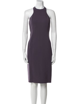 Michael Kors Virgin Wool Knee-Length Dress