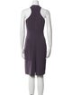 Michael Kors Virgin Wool Knee-Length Dress
