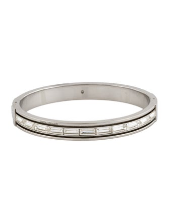Michael Kors Crystal Hinge Bangle Bracelet