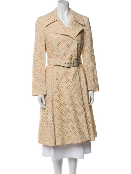 Michael Kors Printed Trench Coat