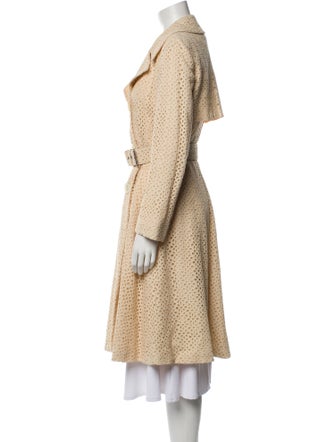 Michael Kors Printed Trench Coat