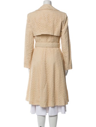 Michael Kors Printed Trench Coat