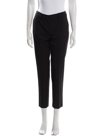 Michael Kors Virgin Wool Straight Leg Pants