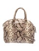 Michael Michael Kors Embossed Leather Top Handle Bag