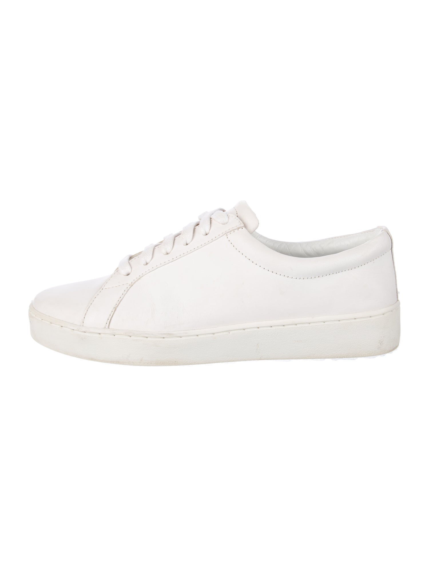 Michael Kors Signature Logo Leather Sneakers