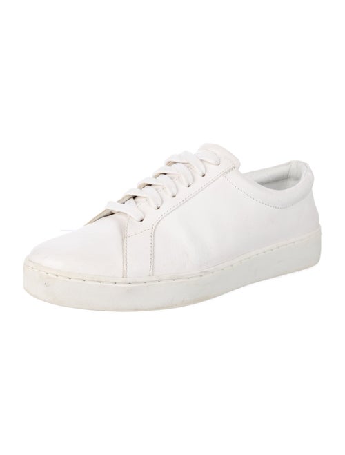 Michael Kors Signature Logo Leather Sneakers