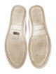 Michael Kors Signature Logo Leather Sneakers