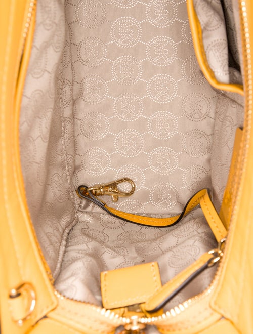 Michael Kors Leather Top Handle Bag