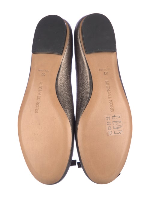 Michael Kors Leather Ballet Flats
