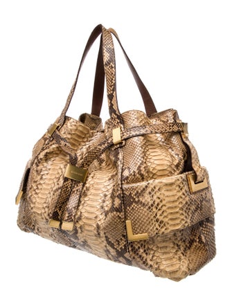 Michael Kors Snakeskin Shoulder Bag