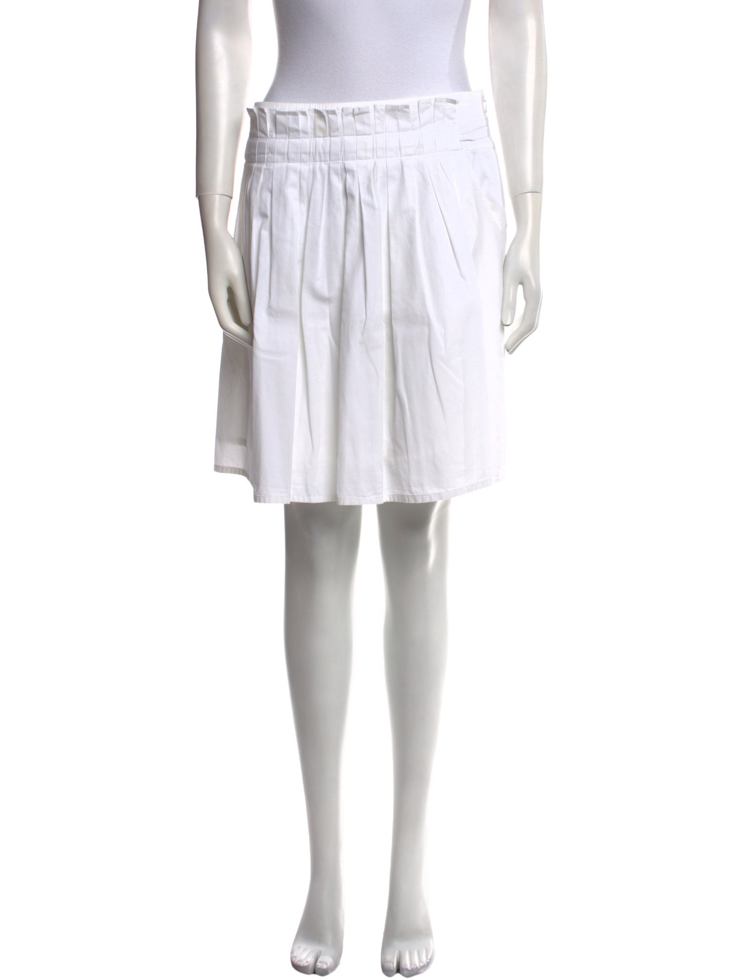 Michael Kors Pleated Accents Mini Skirt