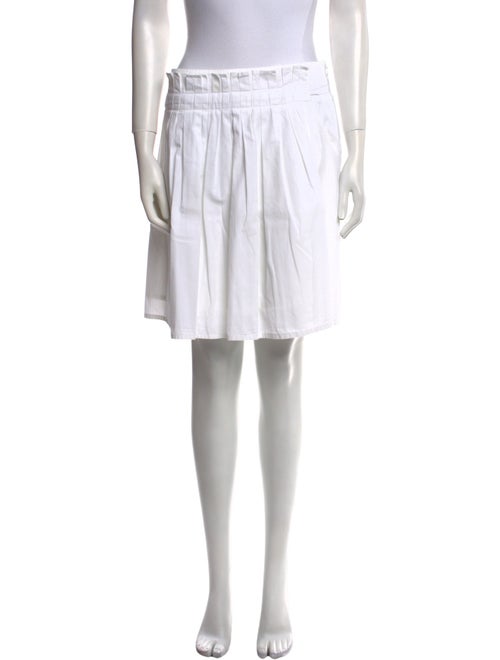 Michael Kors Pleated Accents Mini Skirt