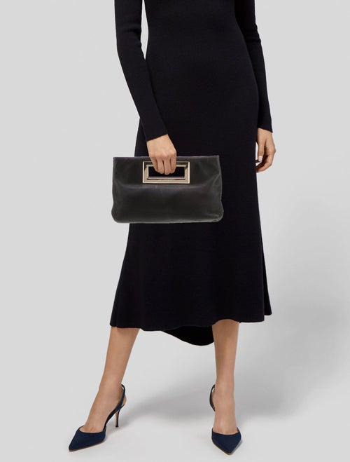 Michael Kors Leather Clutch