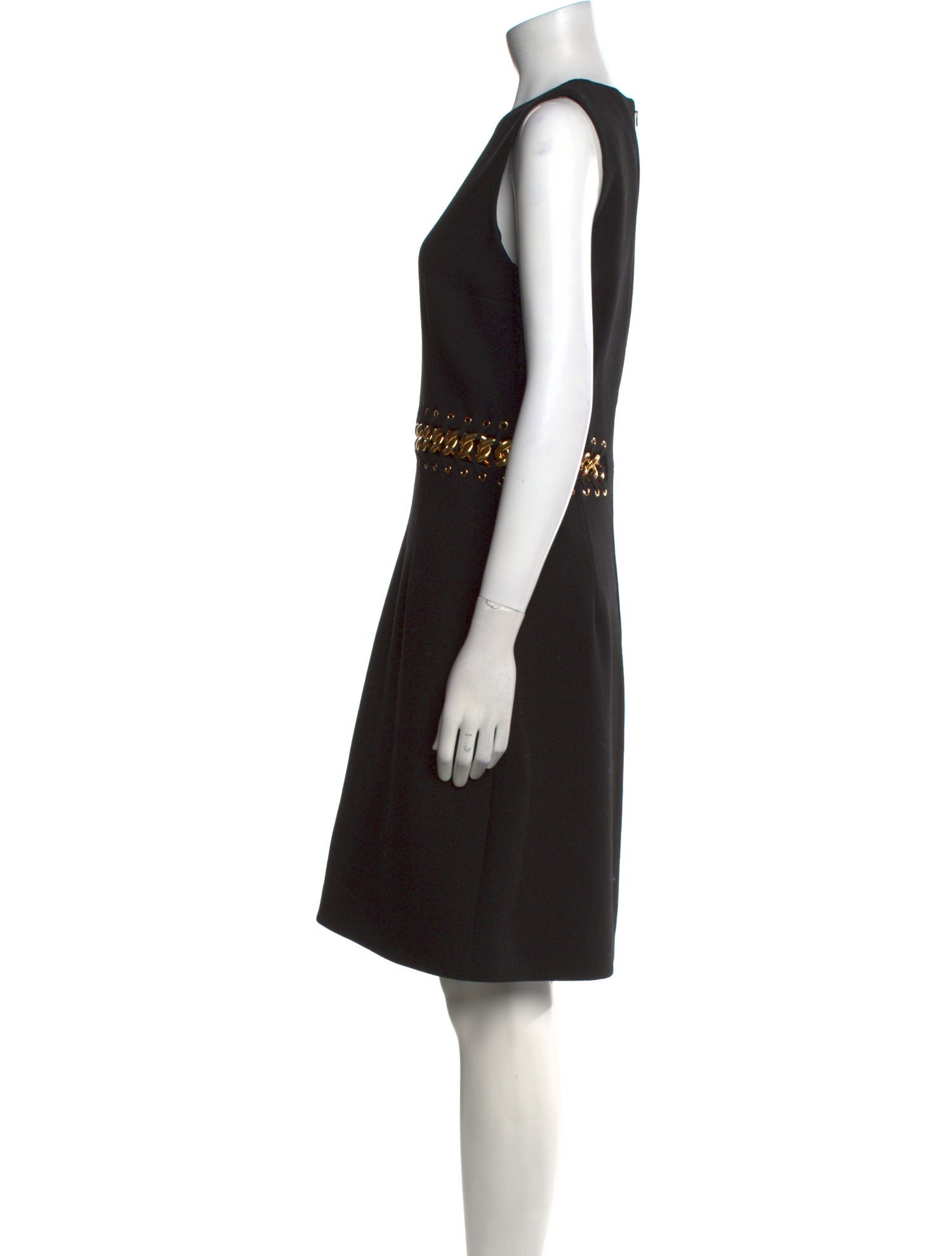 Michael Kors Virgin Wool Knee-Length Dress