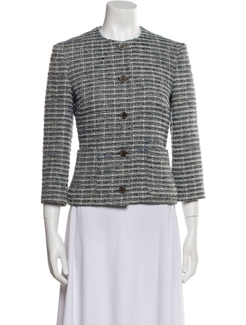 Michael Kors Tweed Pattern Evening Jacket