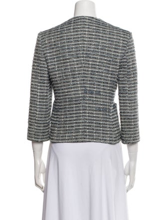 Michael Kors Tweed Pattern Evening Jacket
