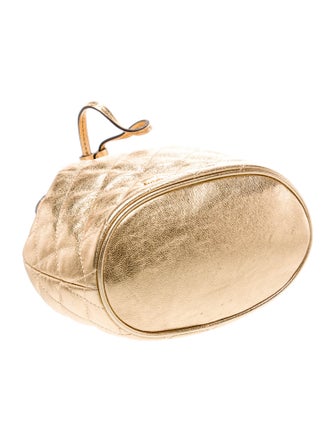 Michael Kors Leather Bucket Bag