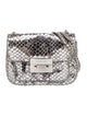 Michael Kors Embossed Leather Shoulder Bag