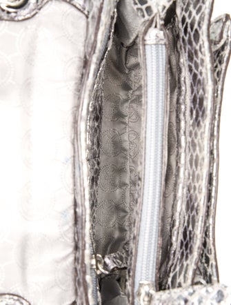 Michael Kors Embossed Leather Shoulder Bag