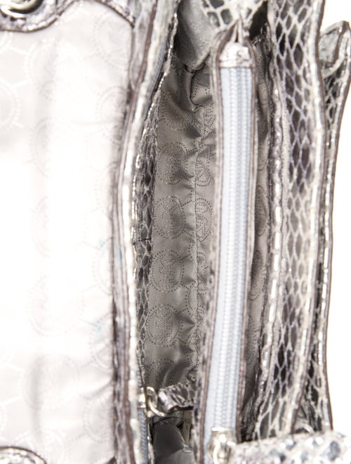 Michael Kors Embossed Leather Shoulder Bag