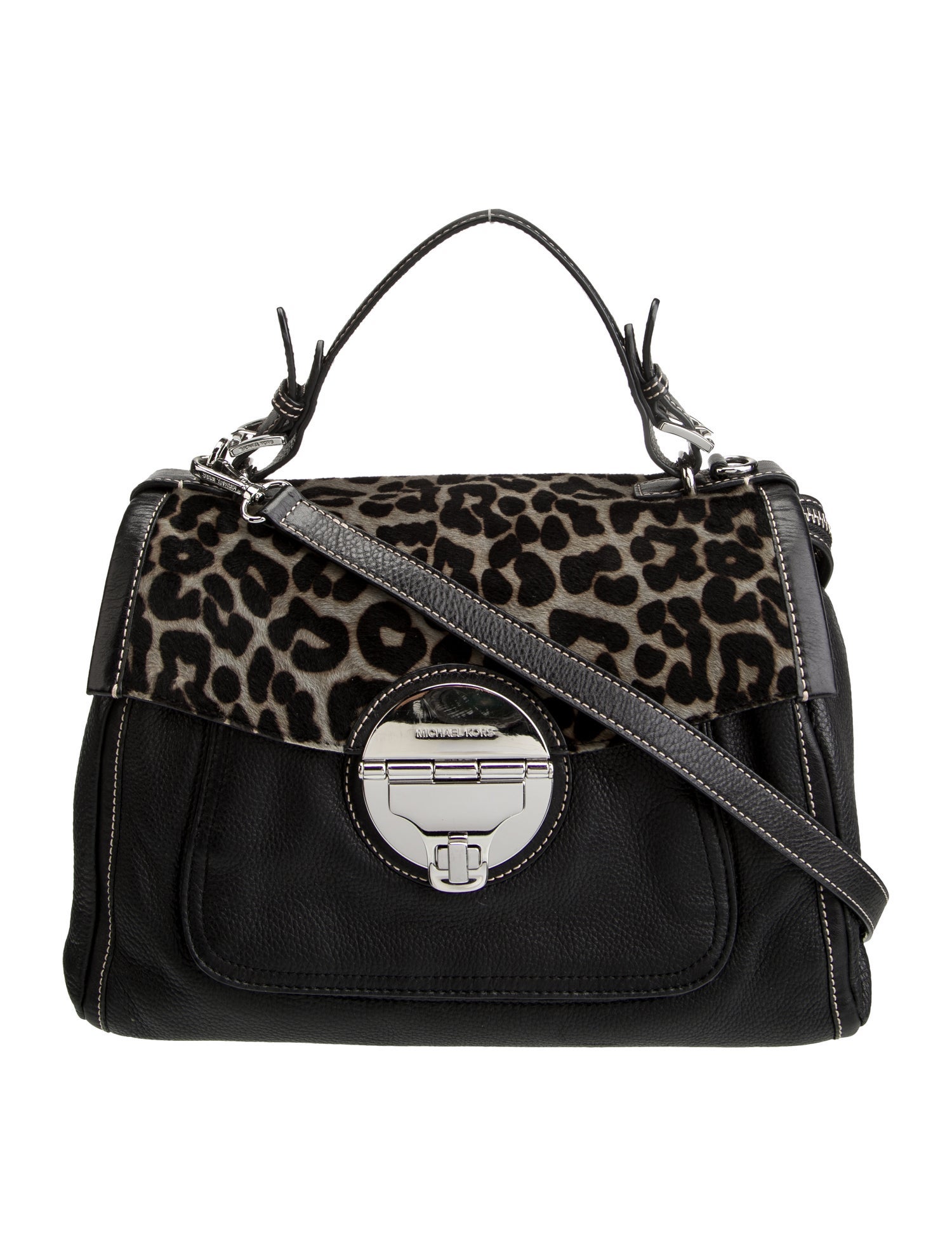 Michael Kors Leather Top Handle Bag